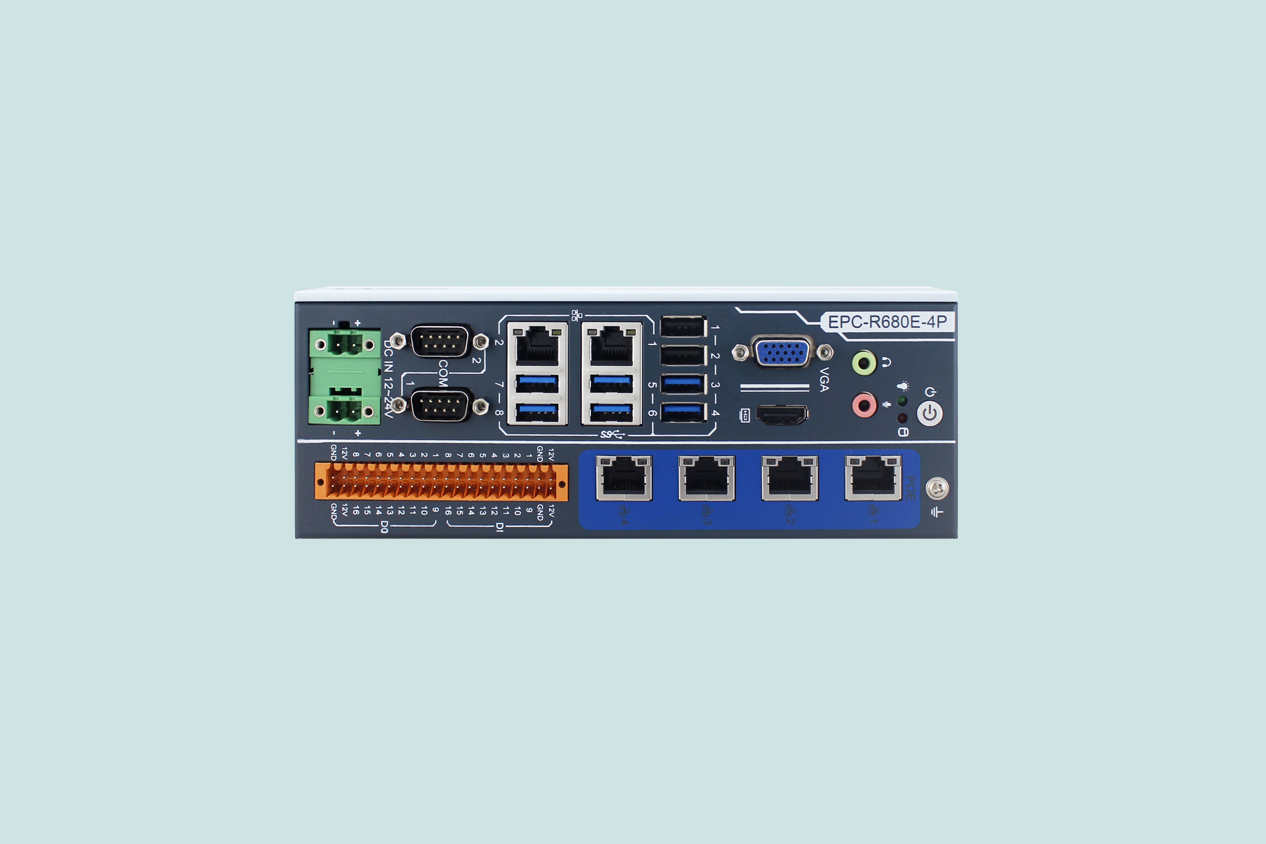 新品发布|支持Intel®12th/13th/14th处理器的机器视觉控制器EPC-R680E-4P