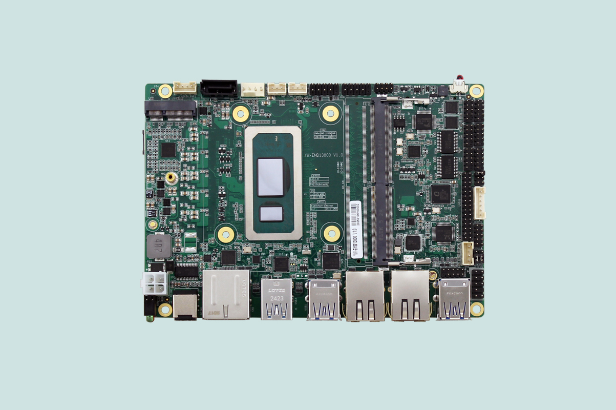 新品发布|支持intel®i5 1235U/i7 1365U的3.5寸工业主板YW-EMB13800